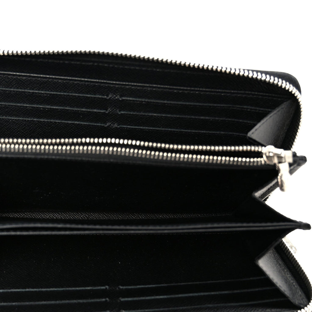 Louis Vuitton Epi Zippy Wallet Black