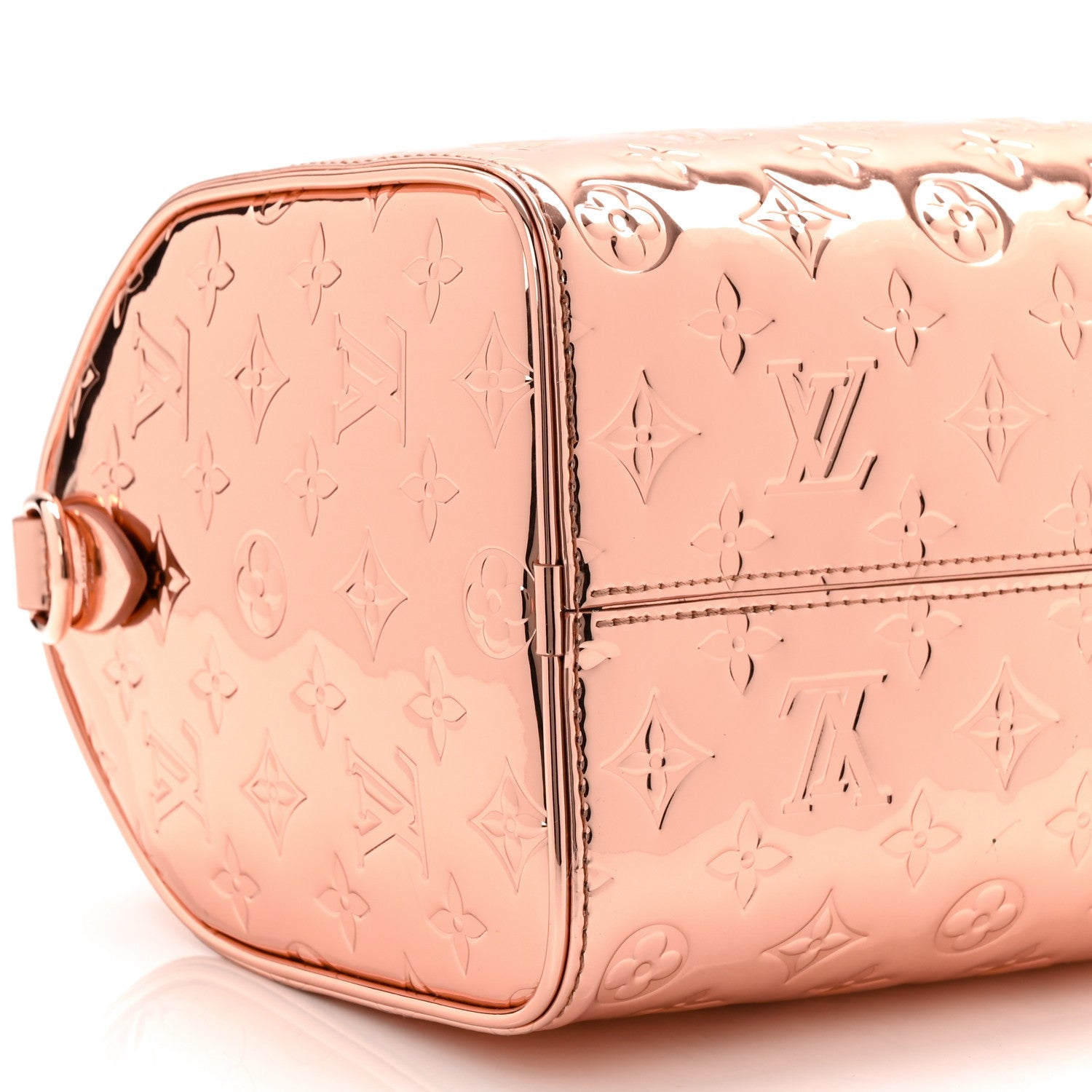 Louis Vuitton Monogram Miroir Speedy Bandouliere 25 Copper