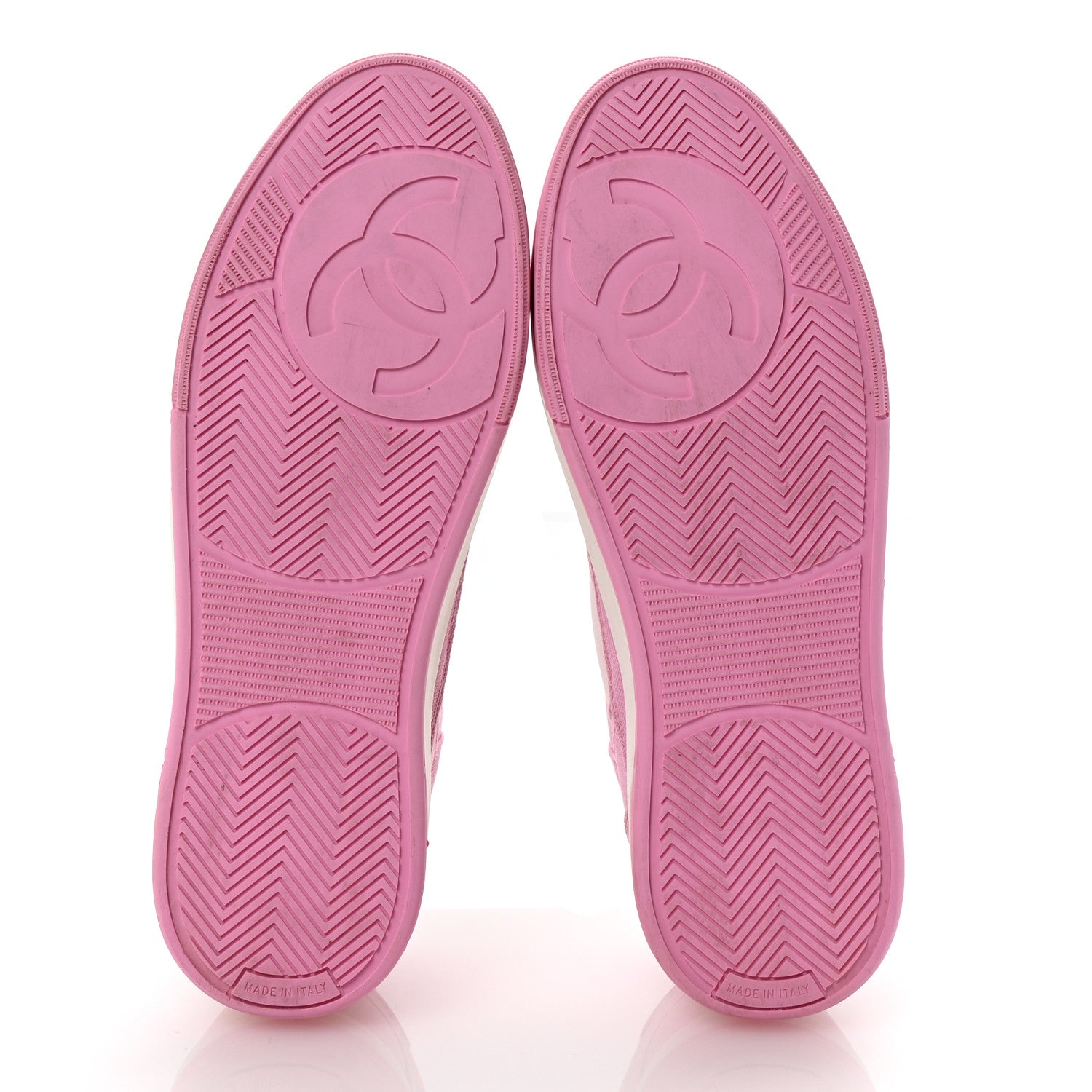 Cotton Sneakers 39 Pink White