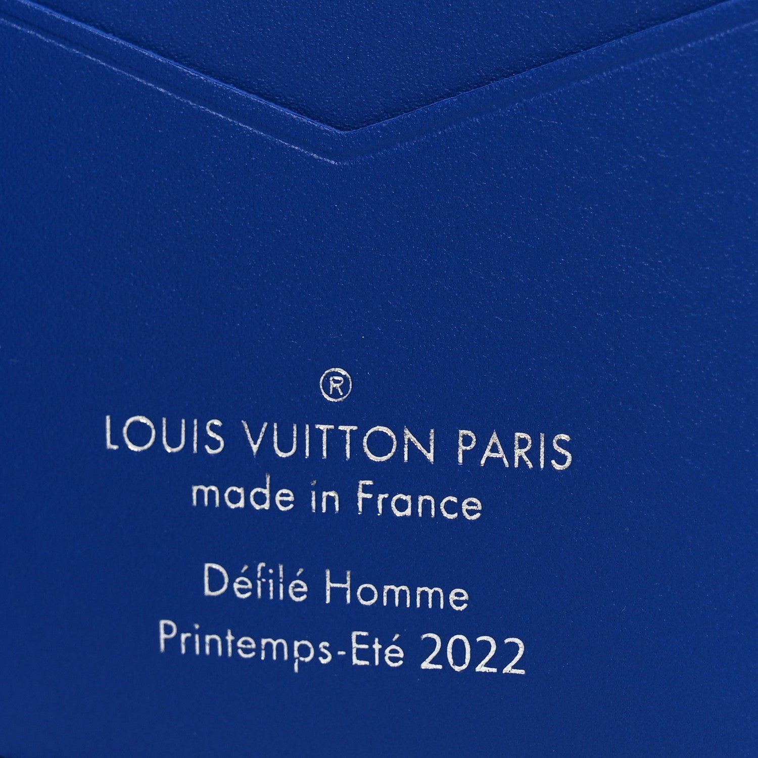 Louis Vuitton Taurillon Illusion Pocket Organizer Bleu Rose