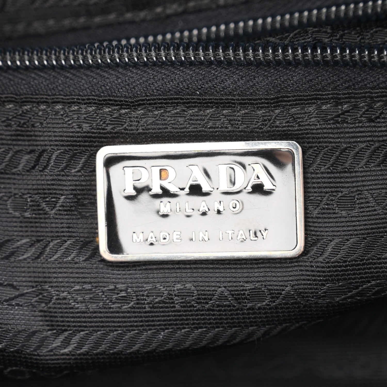Prada Tessuto Nylon Vela Medium Backpack Black