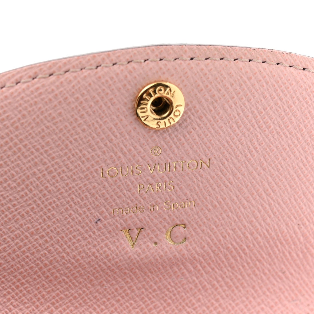 Louis Vuitton Monogram Rosalie Coin Purse Rose Ballerine