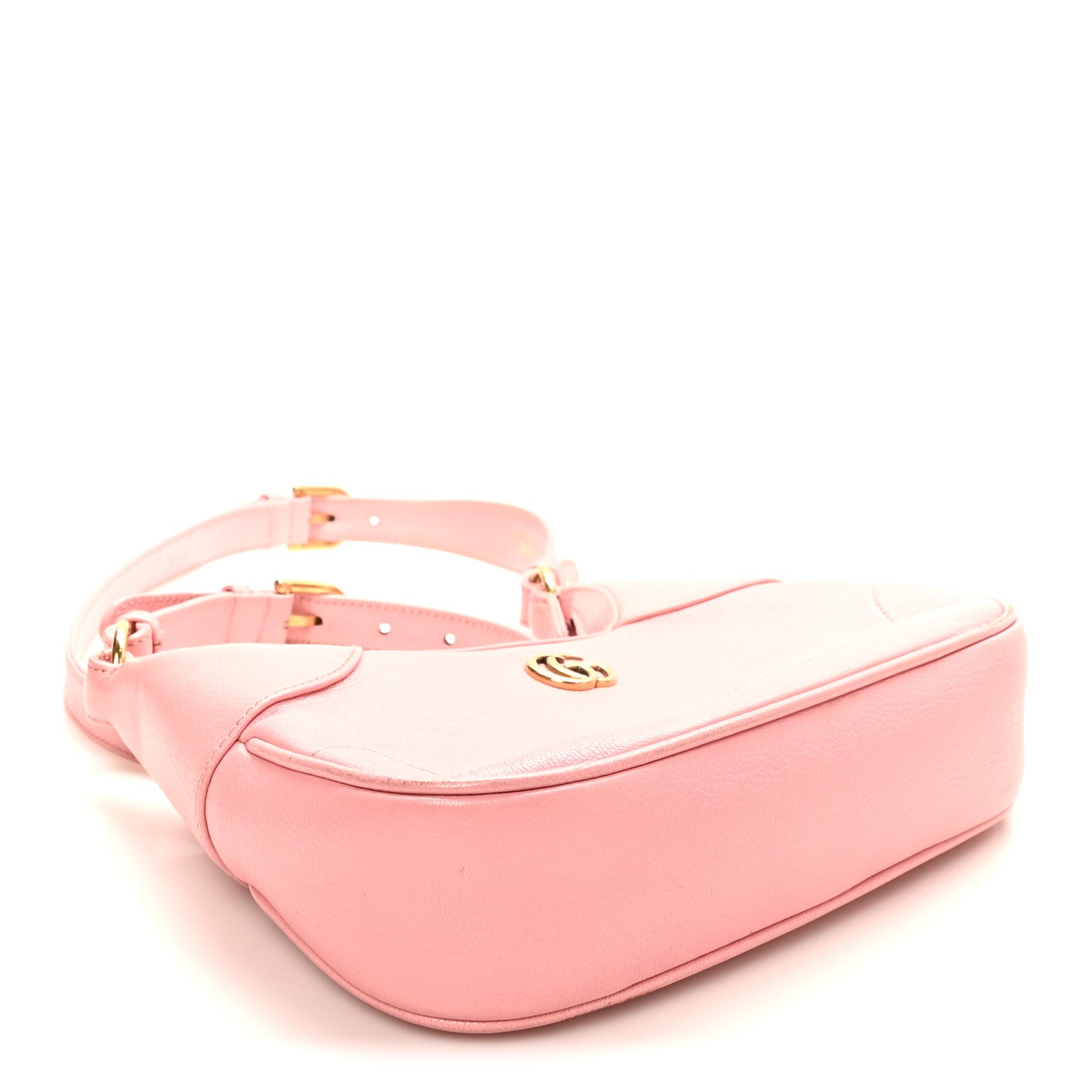 Gucci Goatskin Small Aphrodite Shoulder Bag Wild Rose