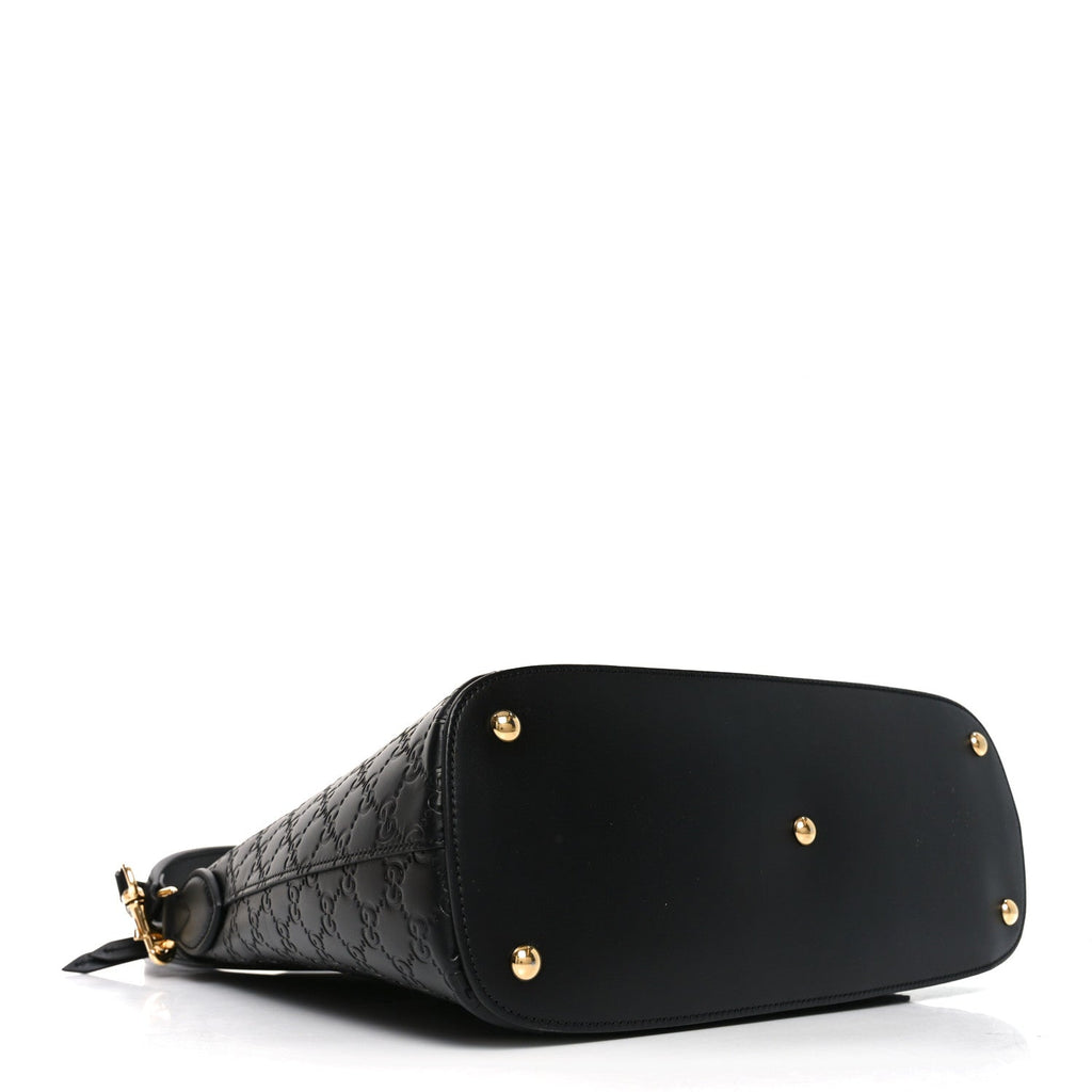 Gucci Guccissima Linea A Hobo Black