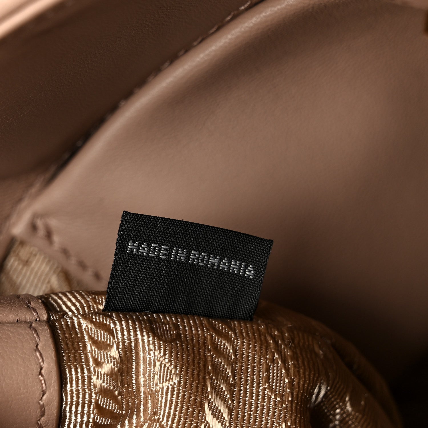 Prada Nappa Gaufre Small Tote Cipria