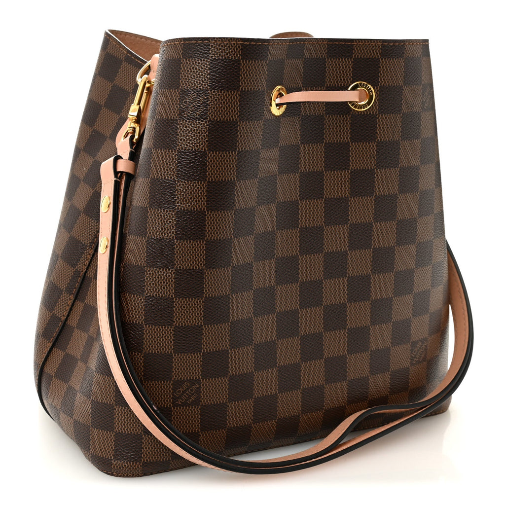 Louis Vuitton Damier Ebene Neonoe MM Venus Pink