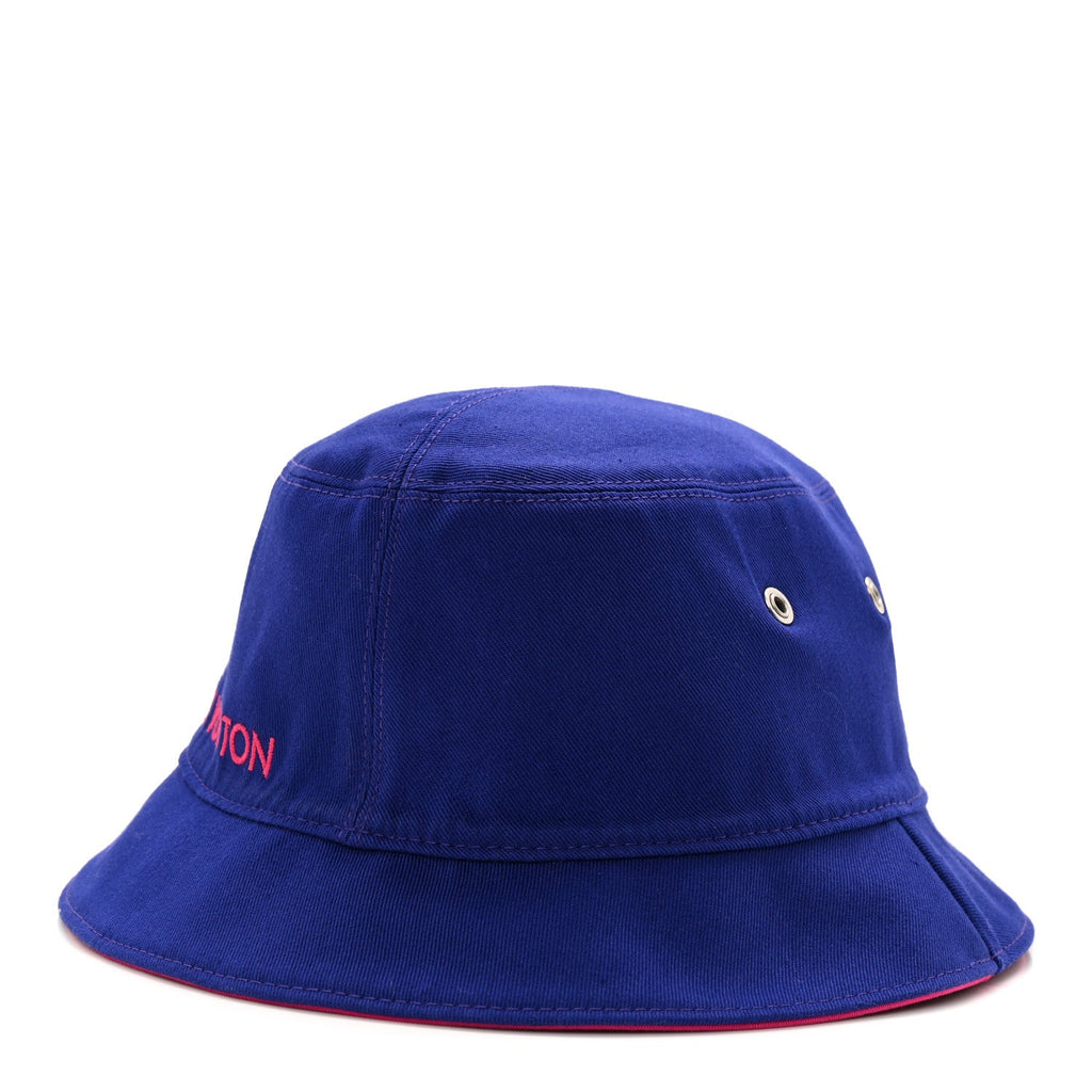 Louis Vuitton Monogram Illusion Reversible Bucket Hat M Pink Purple