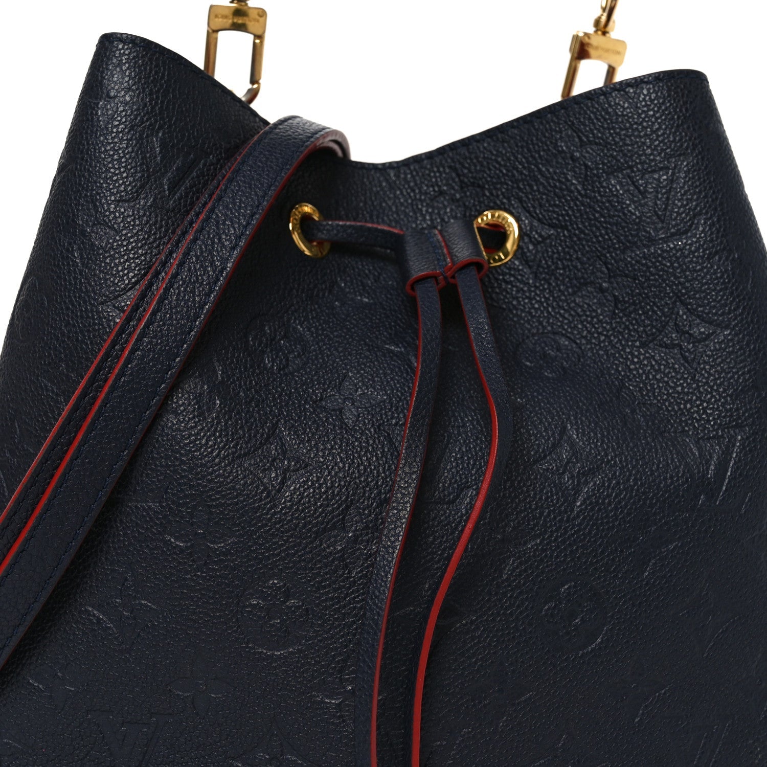 Louis Vuitton Empreinte Neonoe MM Marine Rouge