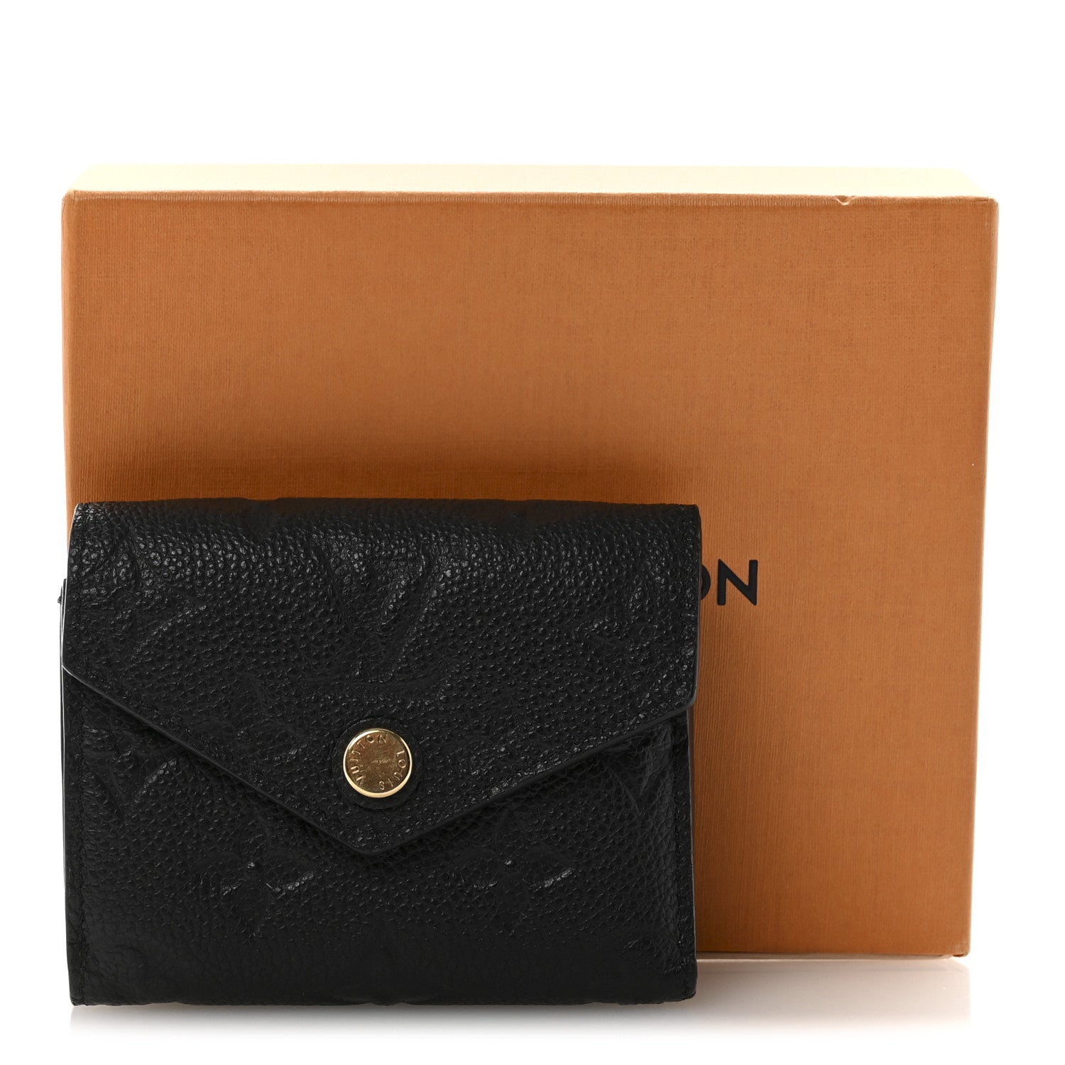 Louis Vuitton Empreinte Zoe Wallet Black