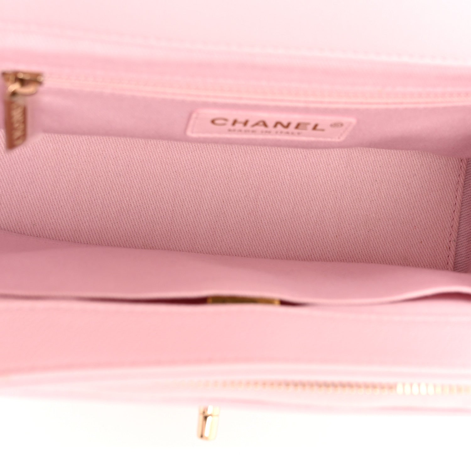 Chanel Caviar Quilted Medium Business Affinity Flap Light Pink