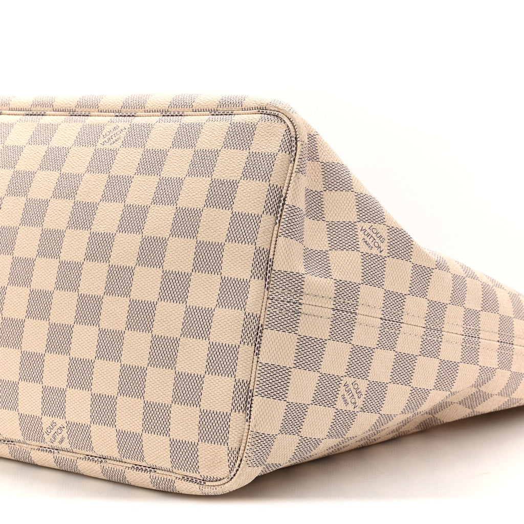 Louis Vuitton Damier Azur Neo Neverfull GM Rose Ballerine