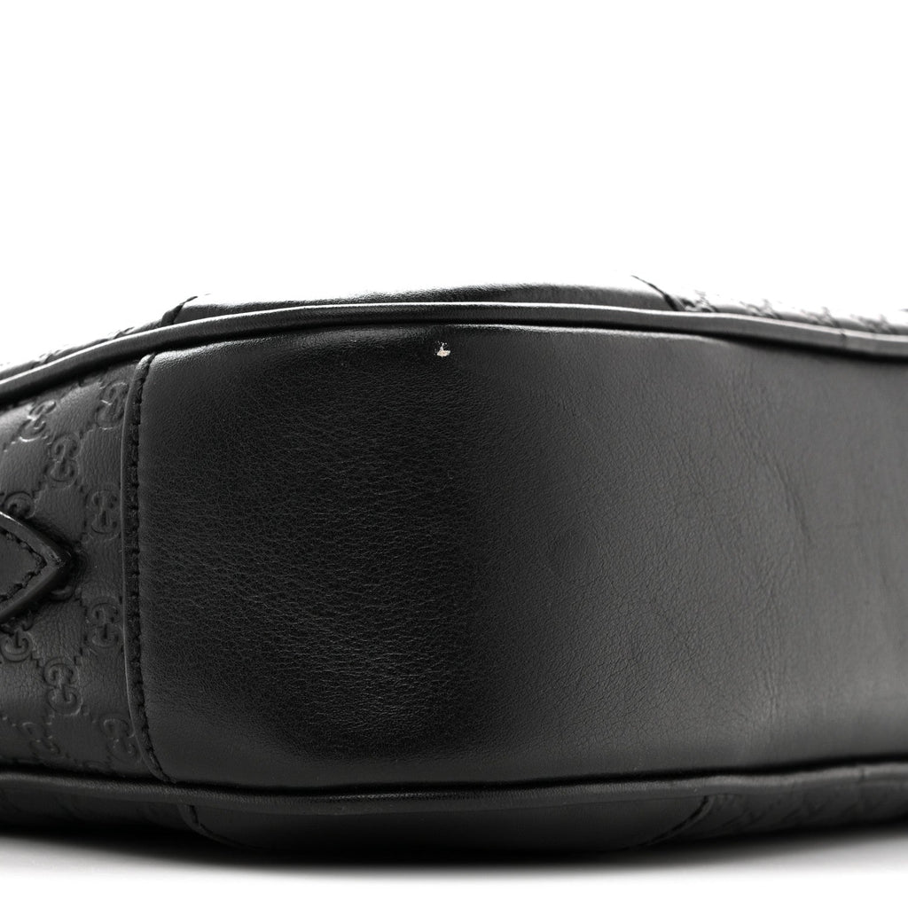 Gucci Microguccissima Mini Bree Messenger Bag Black