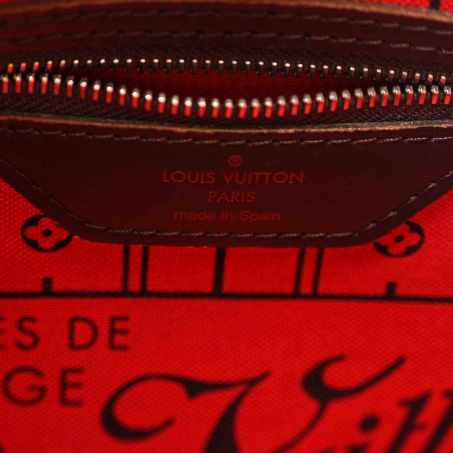 Louis Vuitton Damier Ebene Neverfull MM