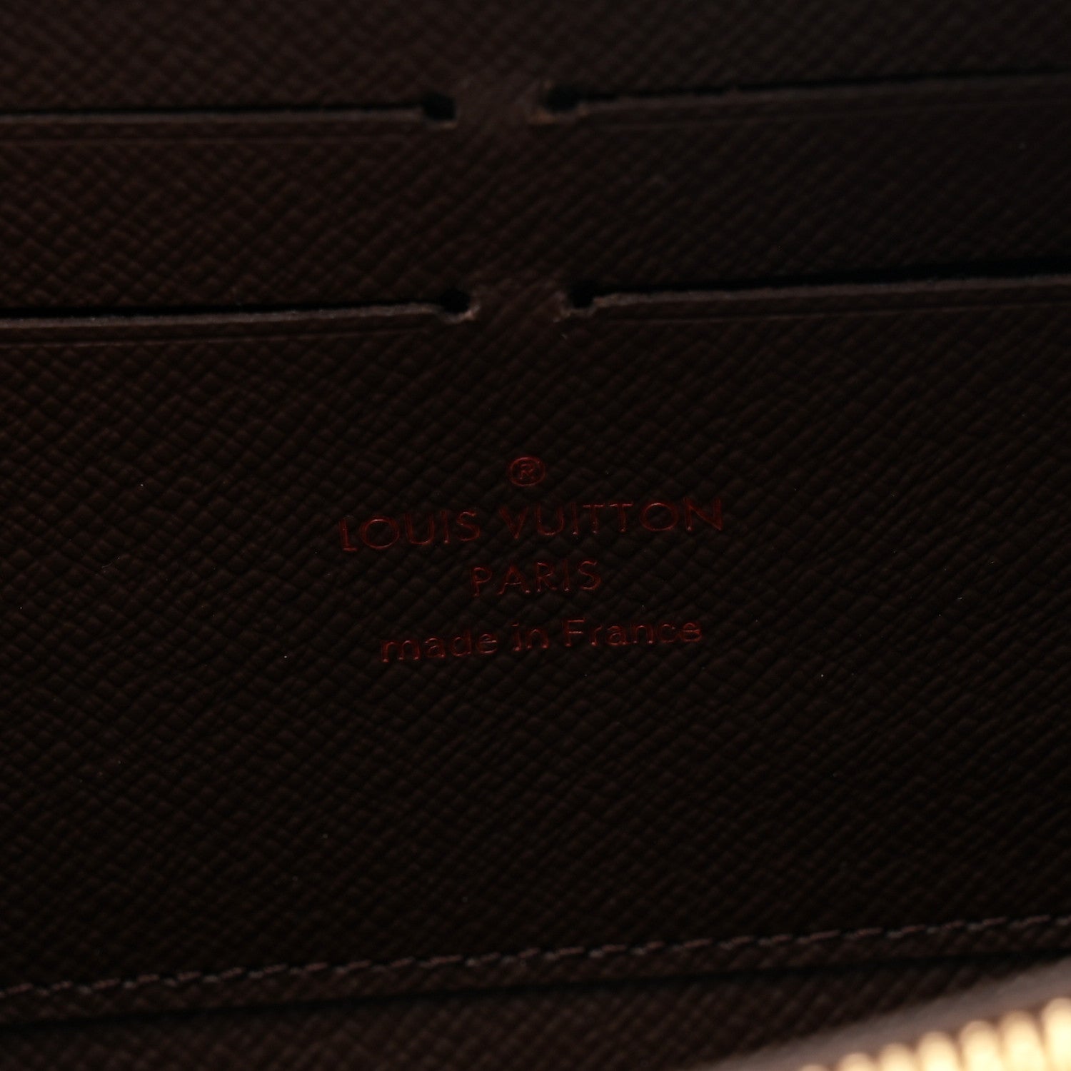 Louis Vuitton Damier Ebene Zippy Wallet