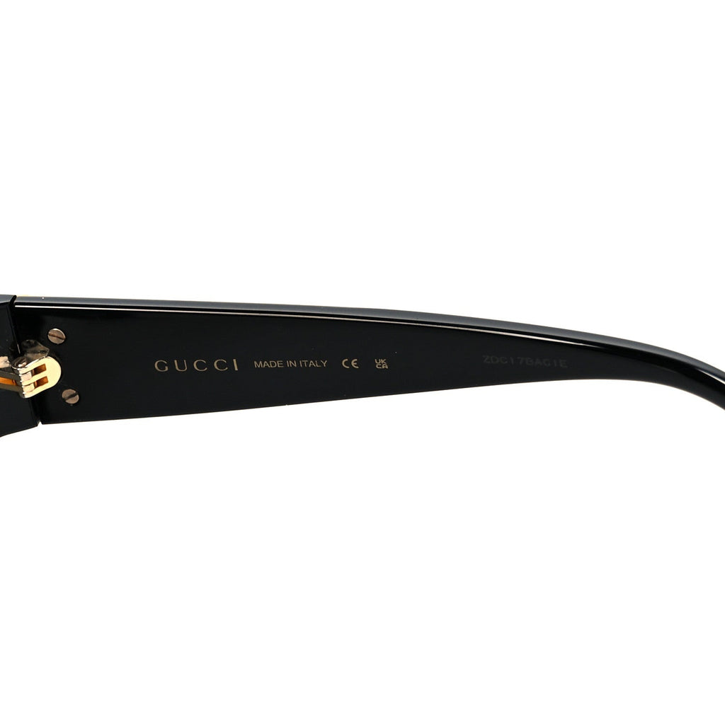 Gucci Acetate Cat Eye GG1408S Sunglasses Black