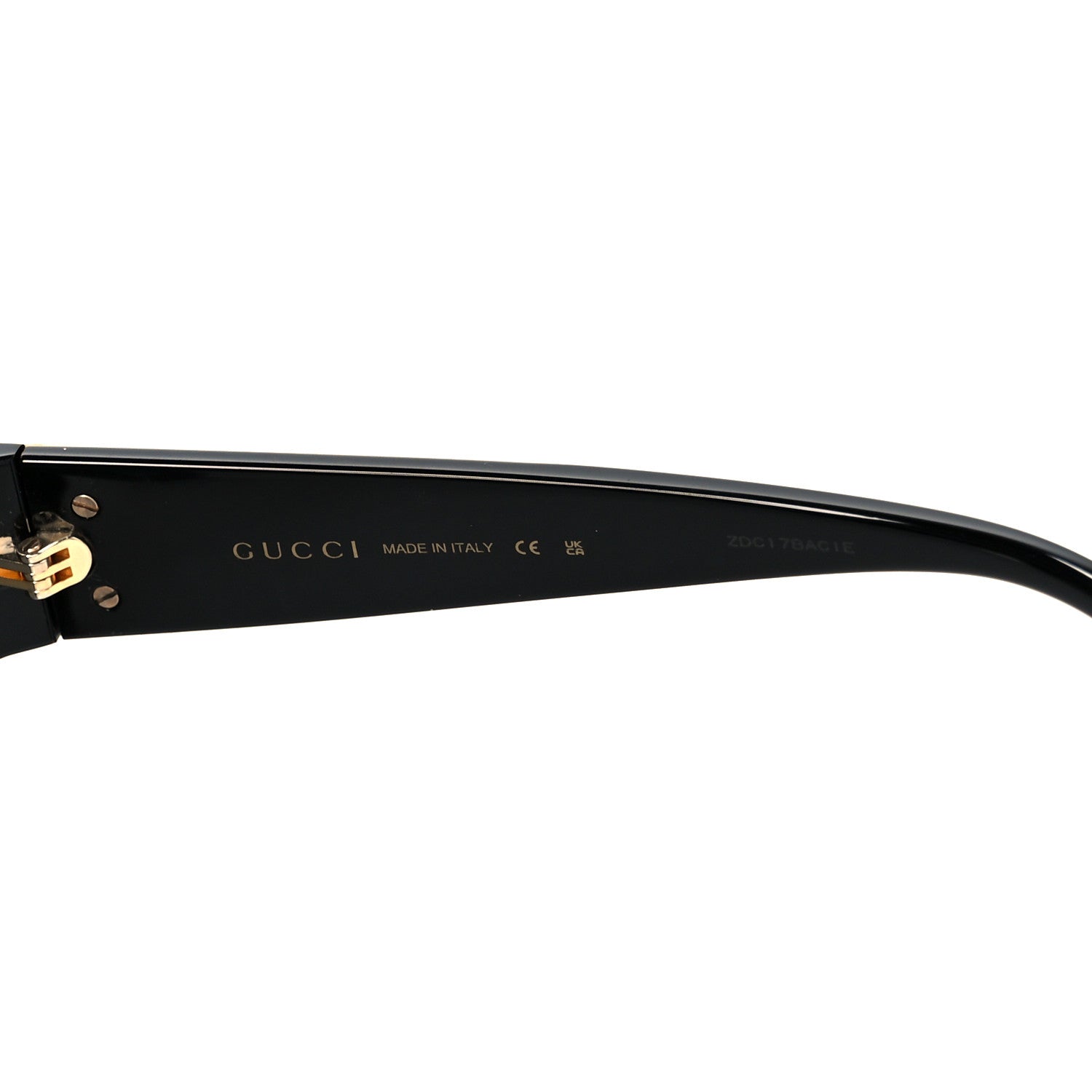 Gucci Acetate Cat Eye GG1408S Sunglasses Black