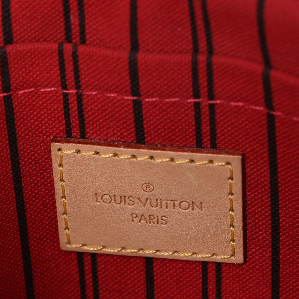 Louis Vuitton Monogram Neverfull MM GM Pochette Cherry