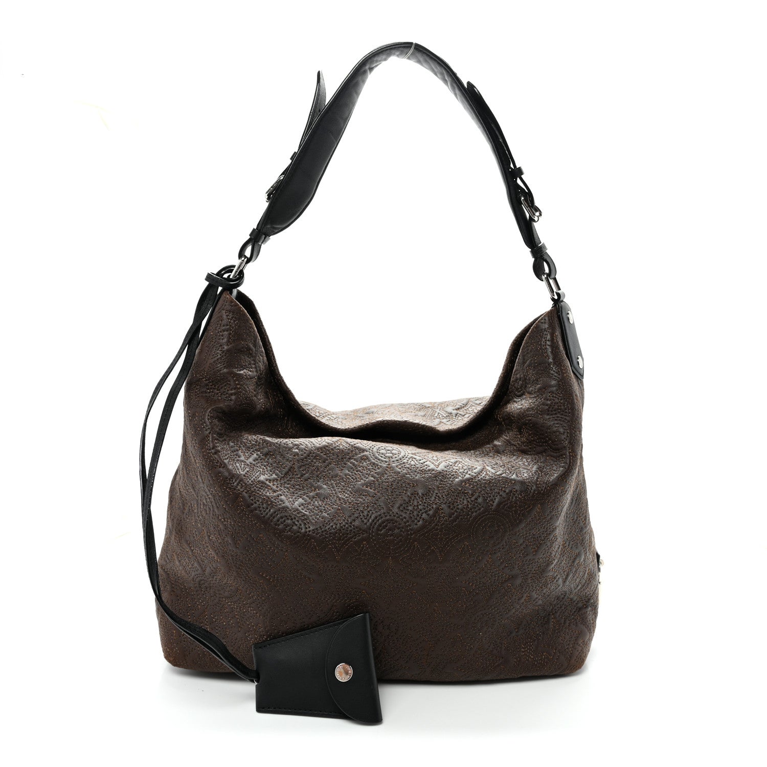 Louis Vuitton Monogram Lambskin Antheia Hobo PM Chocolat