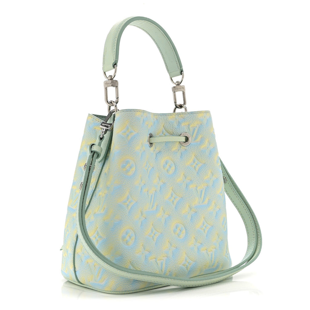 Louis Vuitton Empreinte Monogram Summer Stardust Neonoe BB Water Green