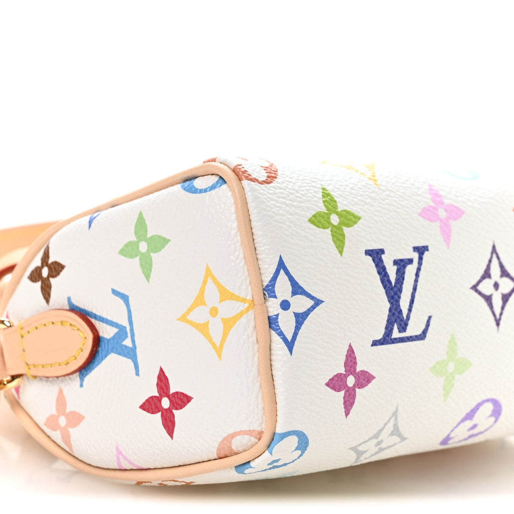 Louis Vuitton LV X TM Monogram Multicolor Nano Speedy White