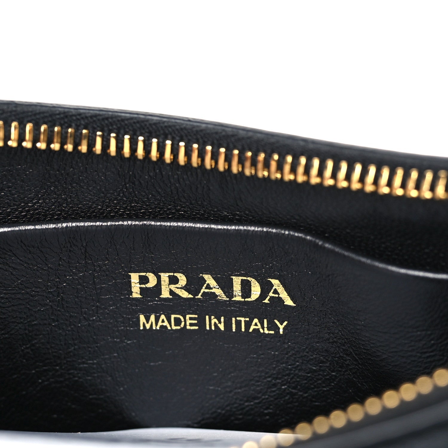 Prada Soft Calfskin Arque Shoulder Bag Black