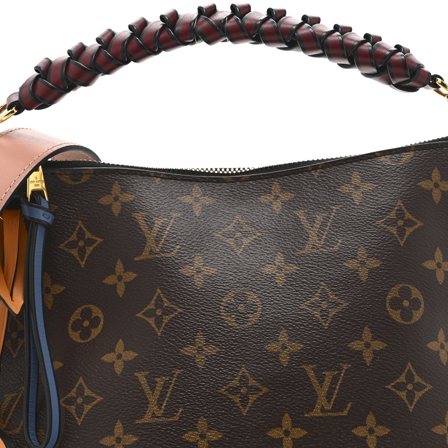 Louis Vuitton Monogram Beaubourg Hobo Mini Bordeaux Red Peach Safran Blue Jean Blue