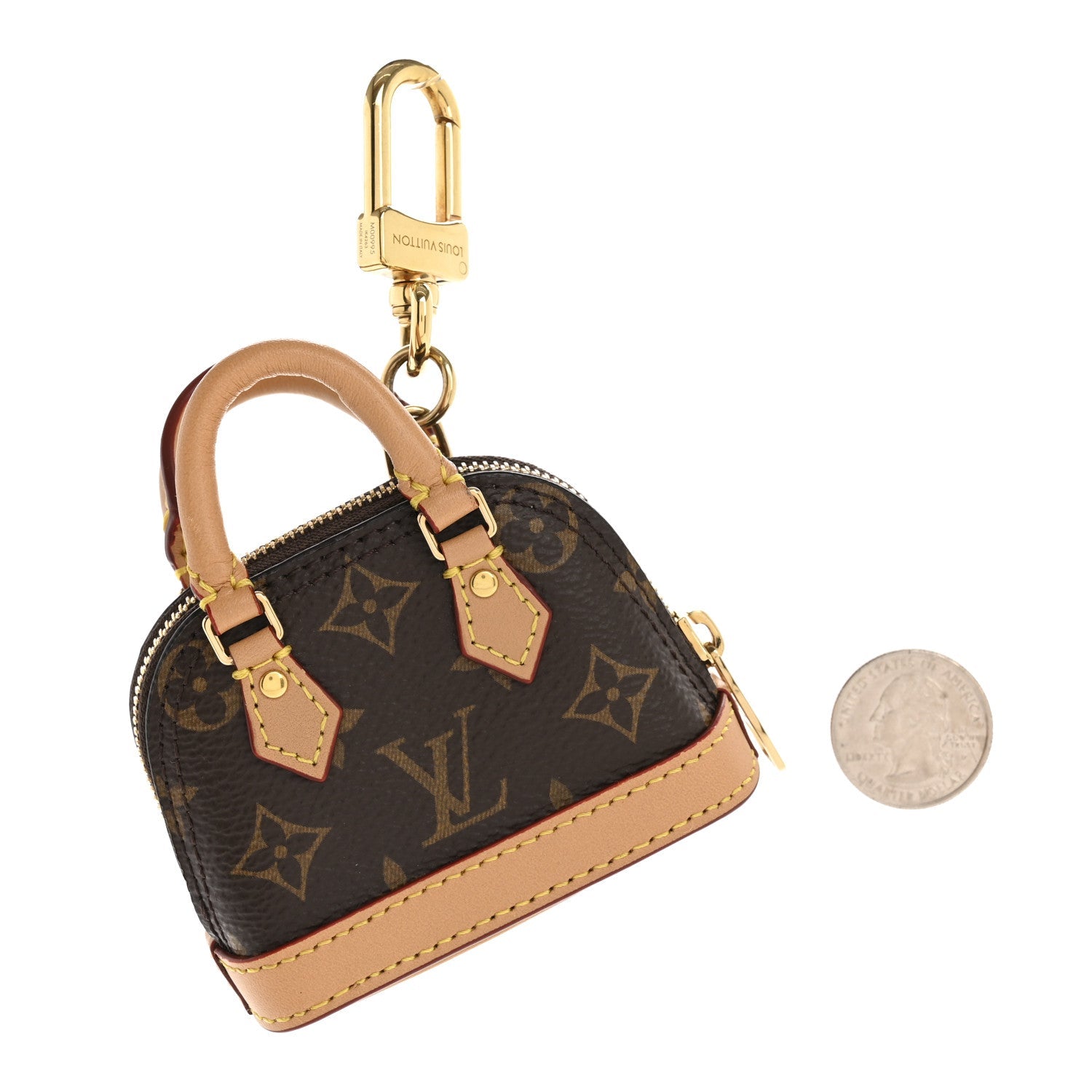 Louis Vuitton Monogram Micro Alma Bag Charm