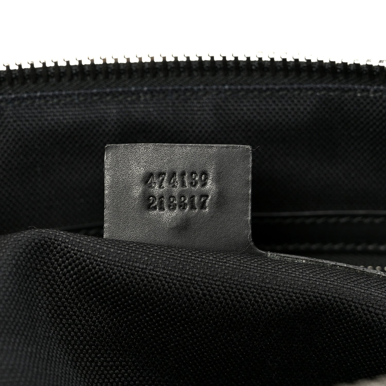 Gucci Soft GG Supreme Monogram Appia Calfskin Web East West Messenger Bag Black Grey