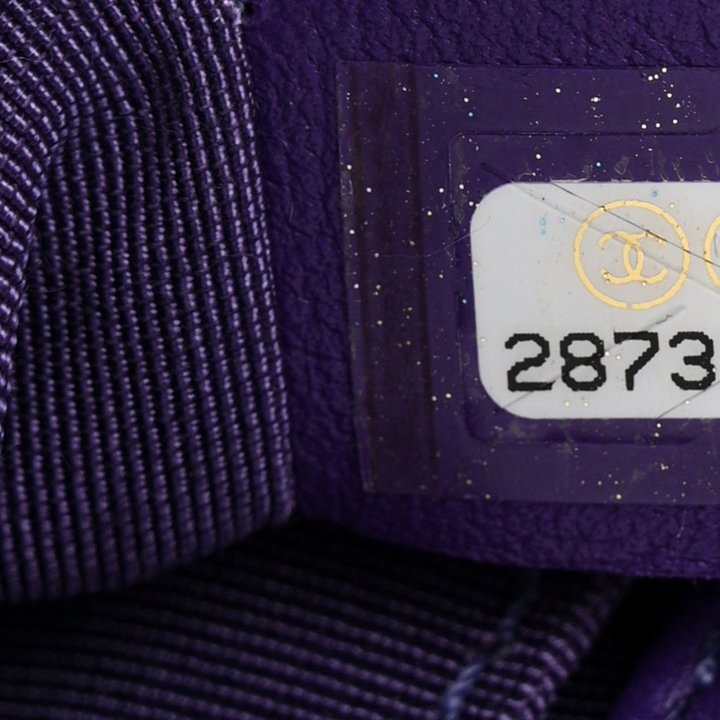 Chanel Calfskin Quilted Small Boy Flap Purple