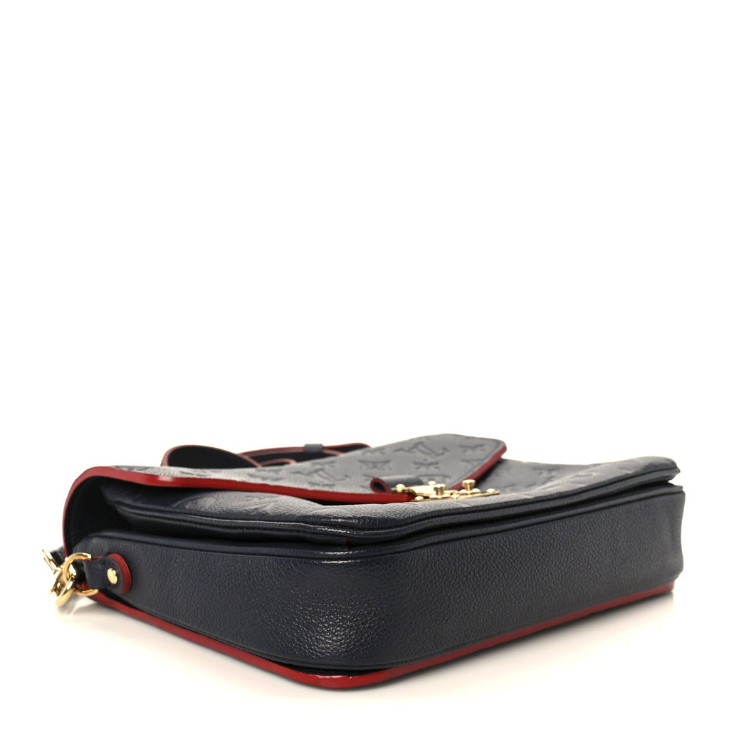 Louis Vuitton Empreinte Pochette Metis Marine Rouge