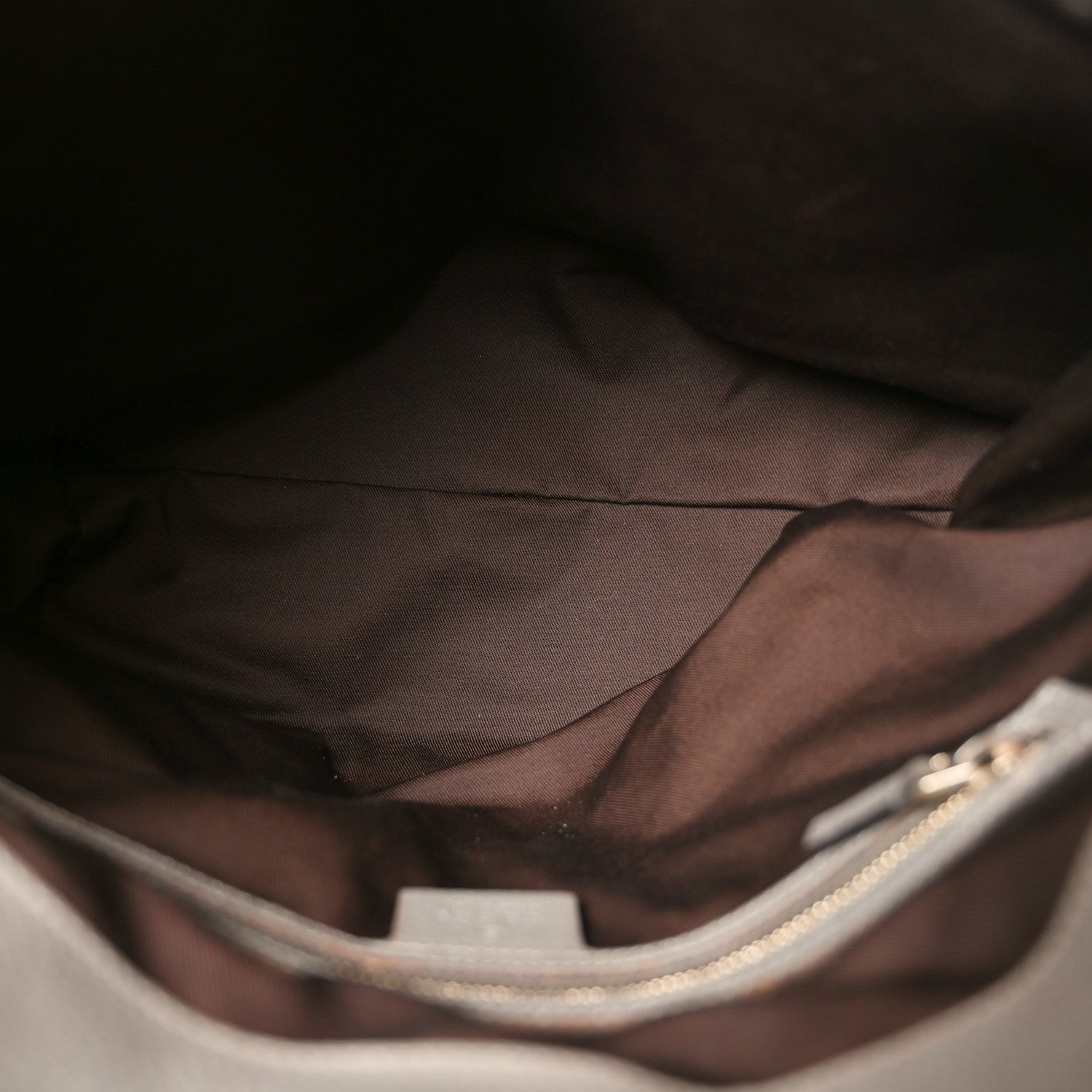 Gucci Monogram Medium Bree Foldover Tote Beige