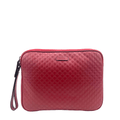 GUCCI Guccissima Zip Pouch Wristlet - OUTLET ITEM FINAL SALE