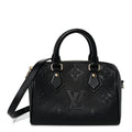 Louis Vuitton Empreinte Monogram Giant Speedy Bandouliere 20 Black