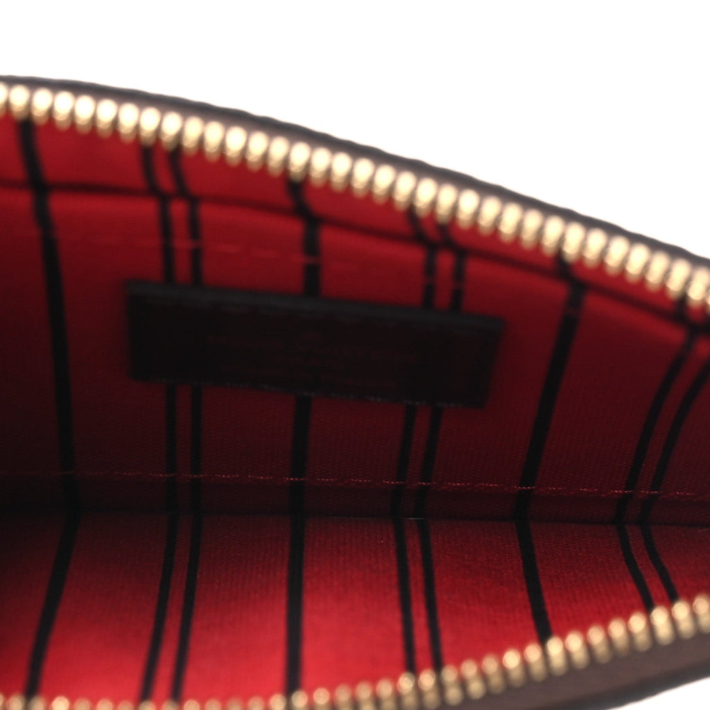 Louis Vuitton Damier Ebene Neverfull PM Pochette