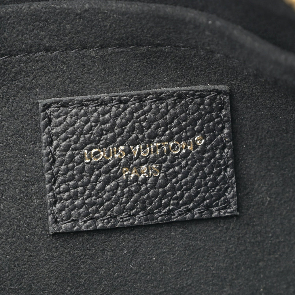 Louis Vuitton Empreinte Monogram Giant Speedy Bandouliere 20 Black