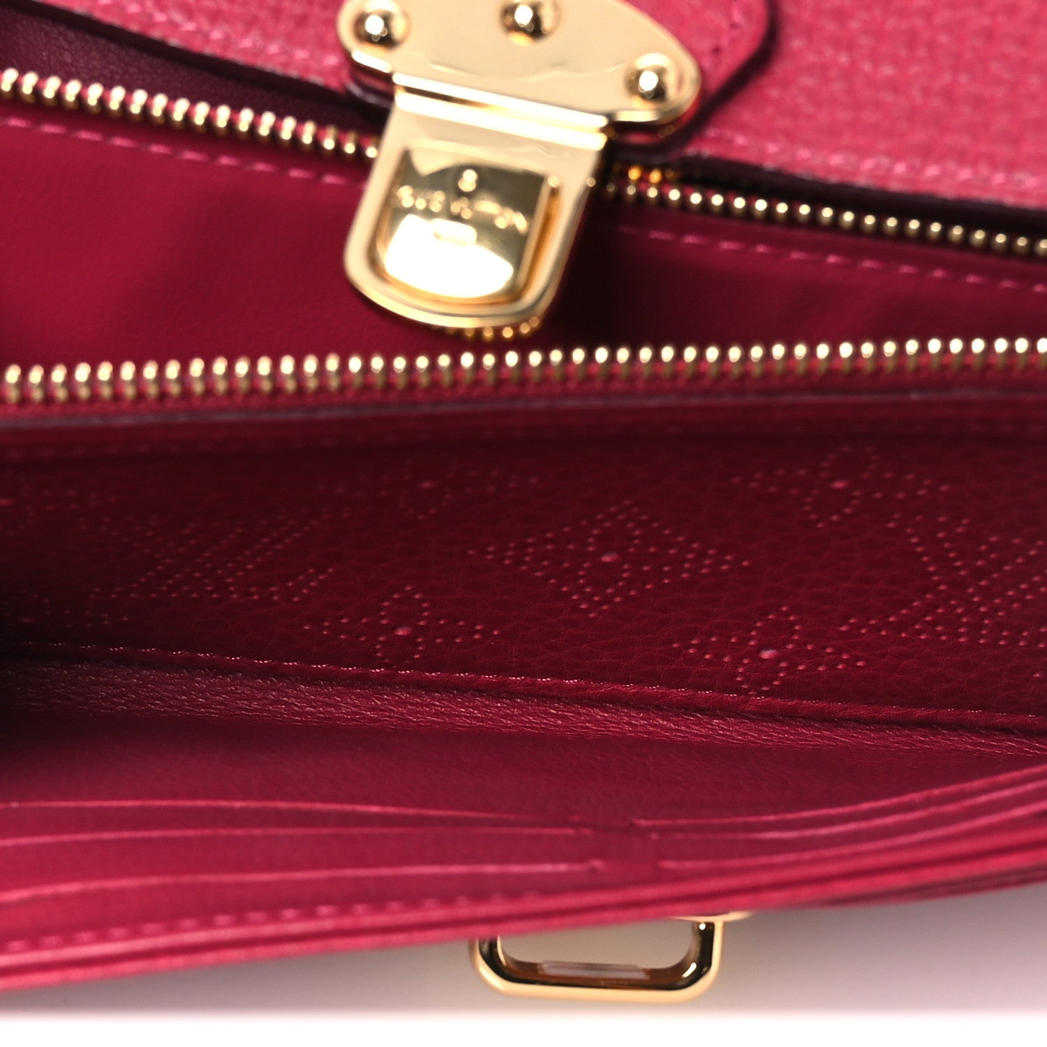 Louis Vuitton Mahina Iris Wallet Fuchsia