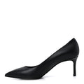 Louis Vuitton Calfskin Cherie Pumps 37.5 Black