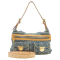 Louis Vuitton Monogram Denim Baggy PM Shoulder Bag M95049 FL0016