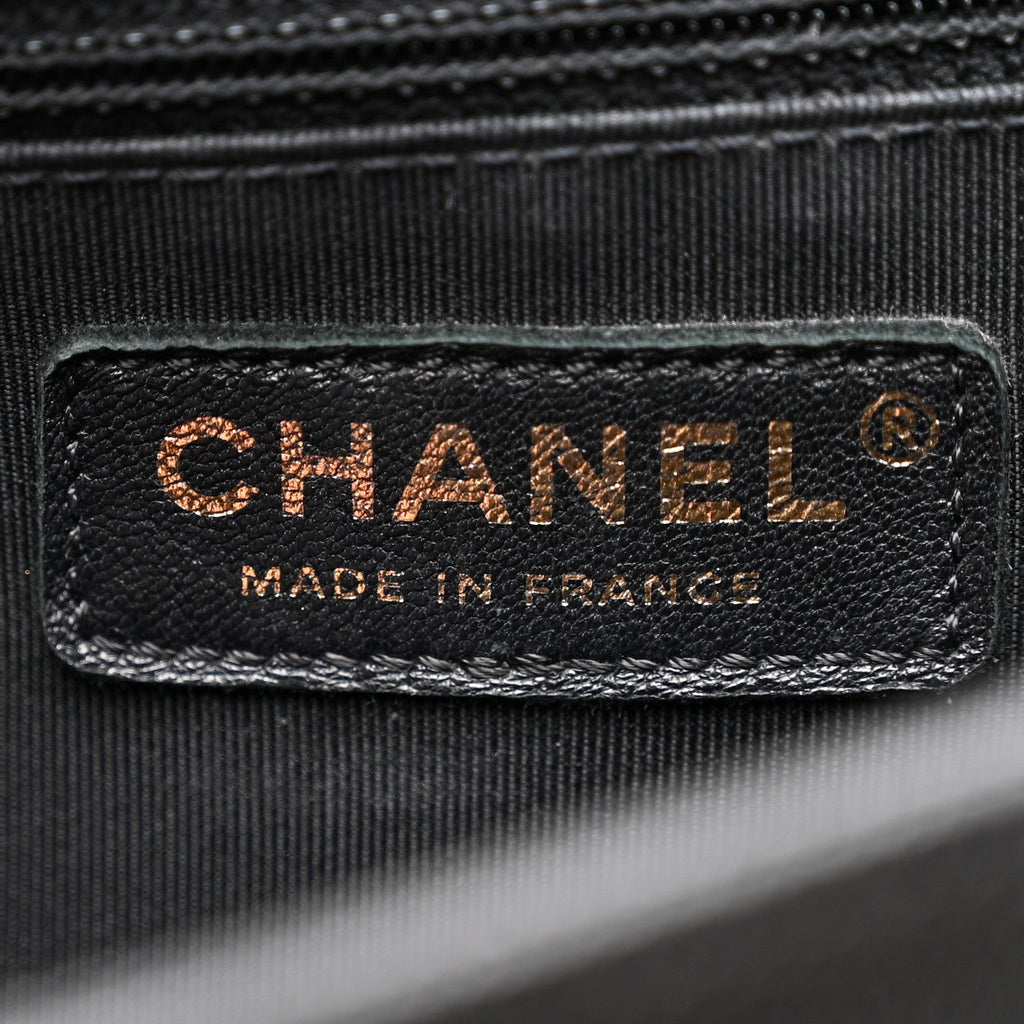 Chanel Caviar Quilted New Medium Boy Flap Black