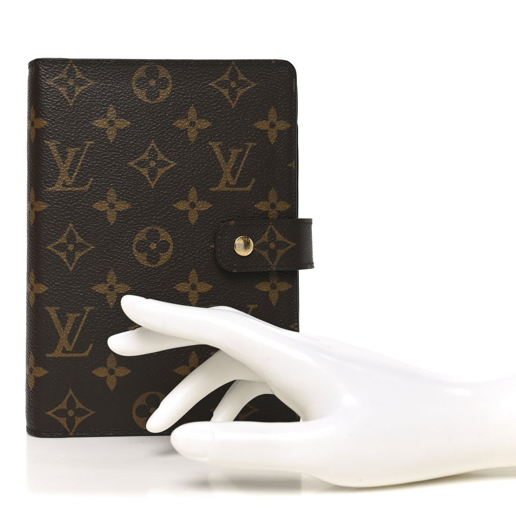 Louis Vuitton Monogram Medium Ring Agenda Cover