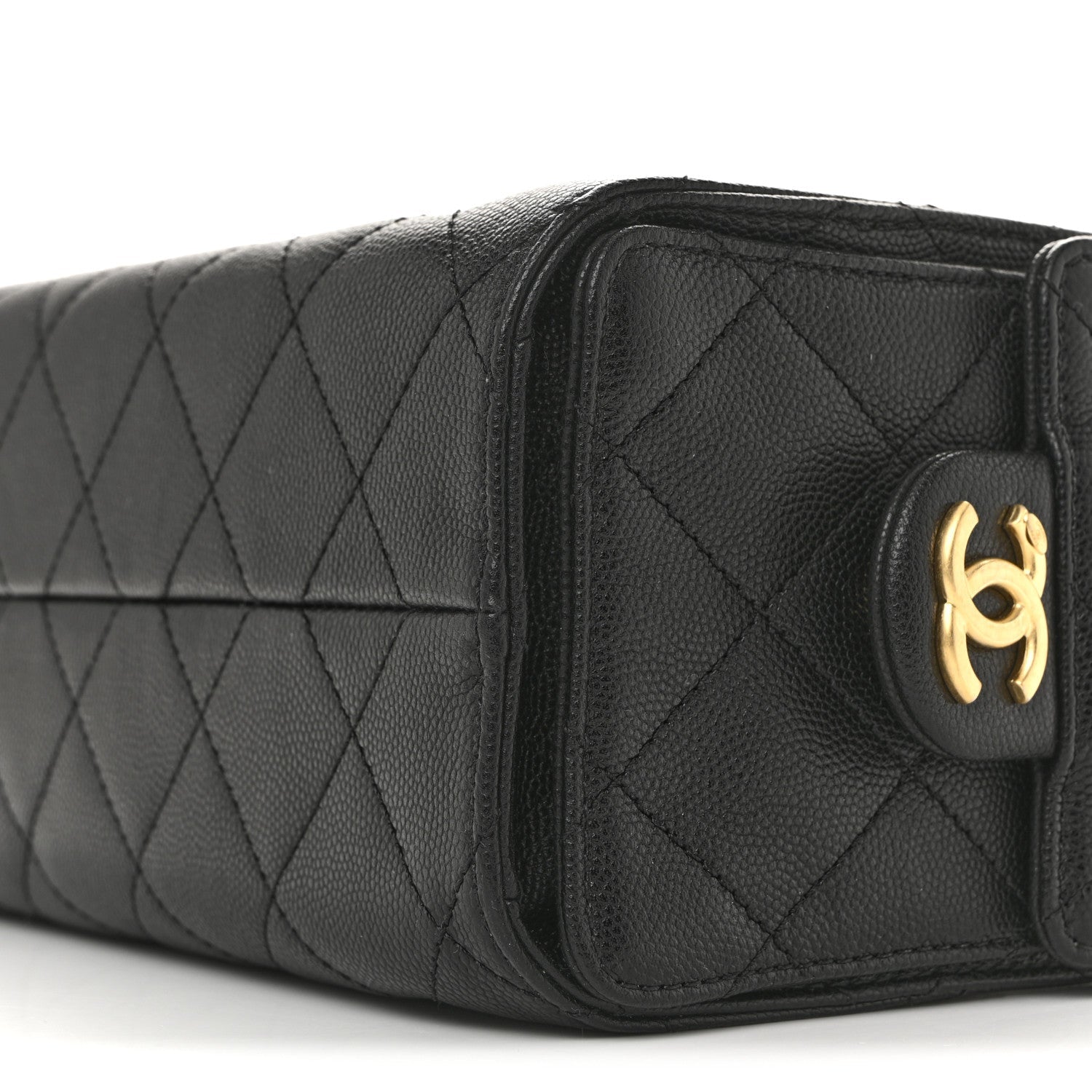 Chanel Caviar Quilted Mini Chanel 25 Handbag Black