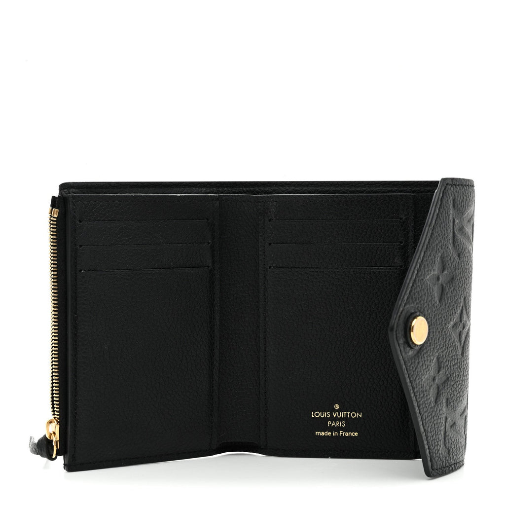 Louis Vuitton Empreinte Victorine Wallet Black