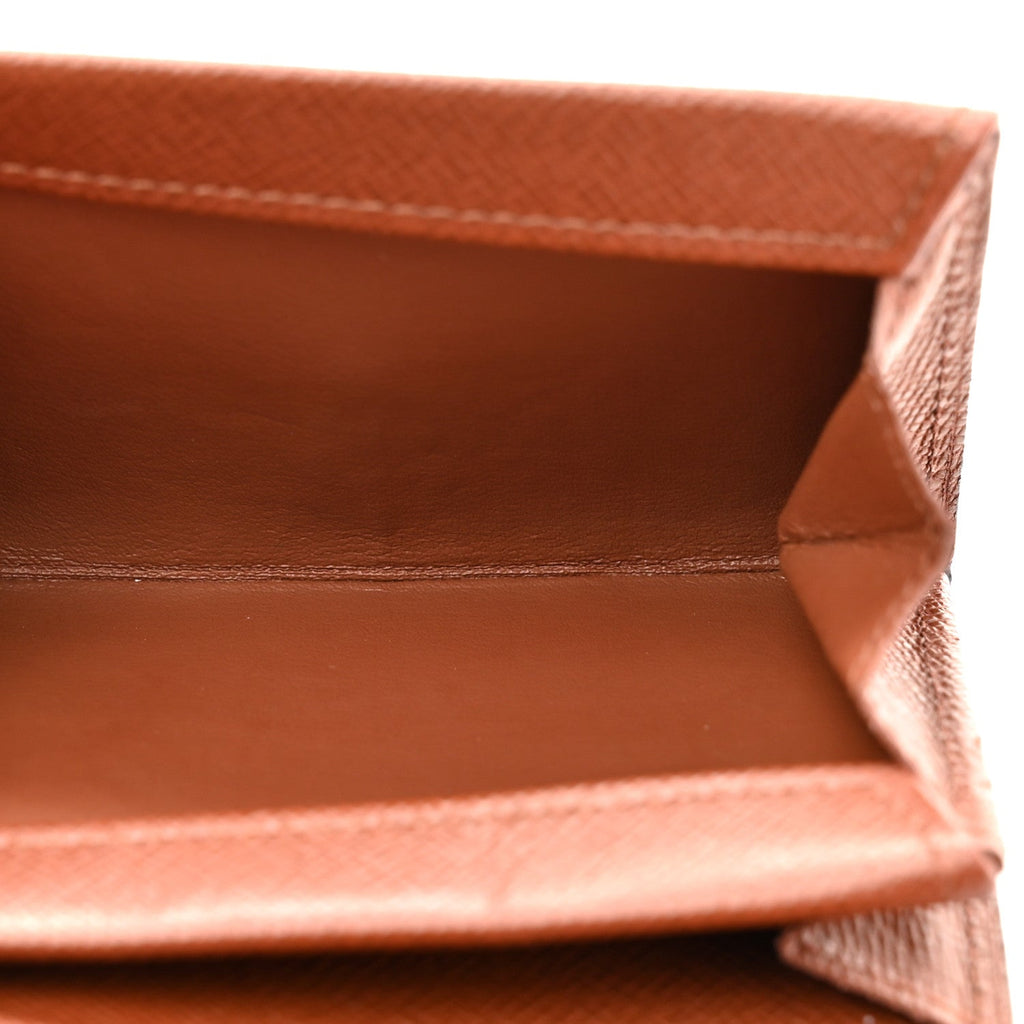 Louis Vuitton Monogram Porte-Monnaie Plat Coin Purse