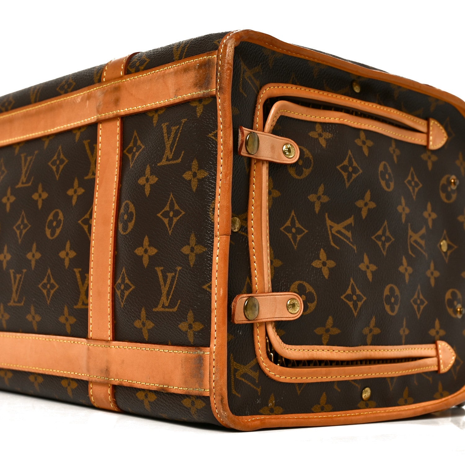 Louis Vuitton Monogram Sac Chien 40 Pet Carrier