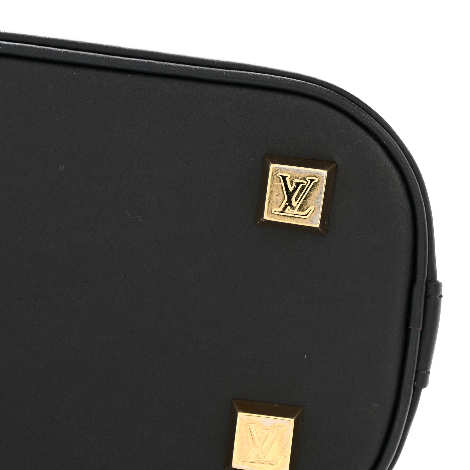 Louis Vuitton Mini Monogram Alma Haut Tote Blue