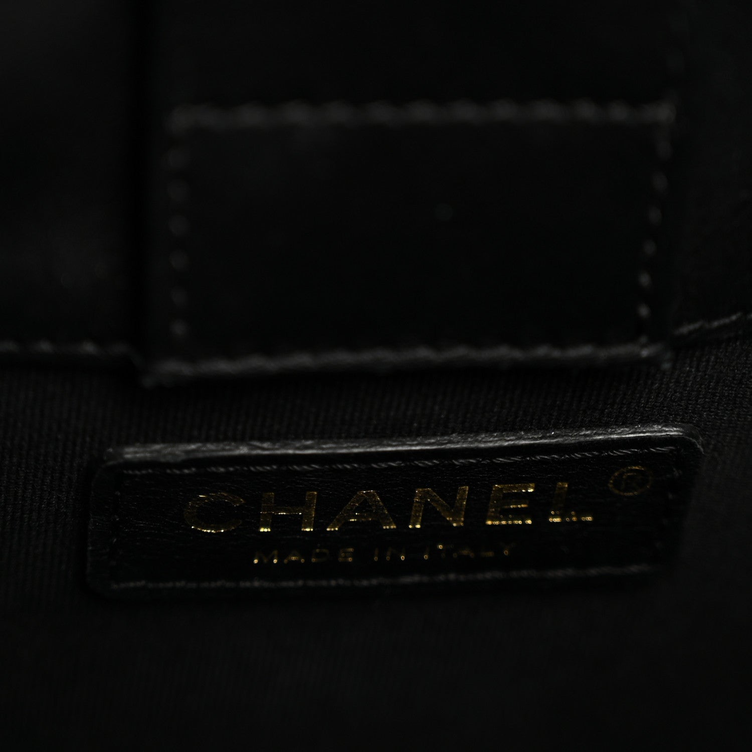 Chanel Calfskin Quilted Hobo Black