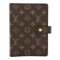 Louis Vuitton Monogram Medium Ring Agenda Cover