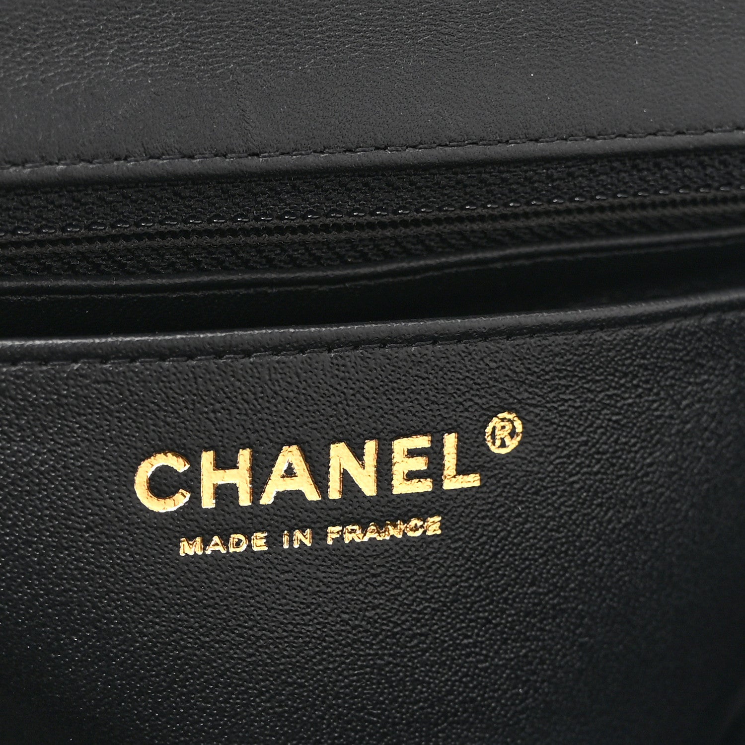 Chanel Lambskin Quilted Mini Coco Charms Rectangular Flap Black
