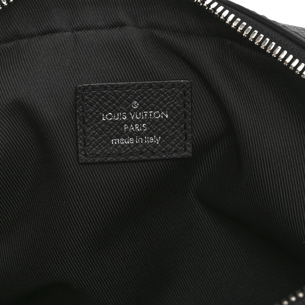 Louis Vuitton Taiga Monogram Outdoor Bumbag Black
