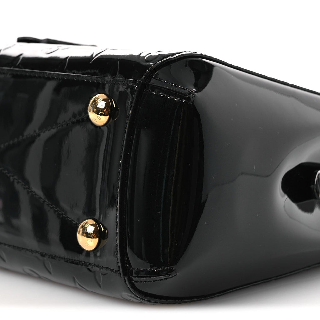 Louis Vuitton Vernis Montaigne BB Black